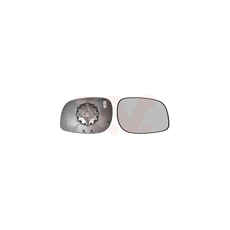Verre de rétroviseur, rétroviseur extérieur VAN WEZEL 0248838