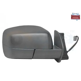 Rétroviseur extérieur VAN WEZEL 0255808