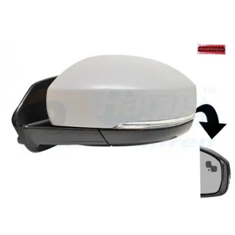 Rétroviseur extérieur VAN WEZEL 0258825