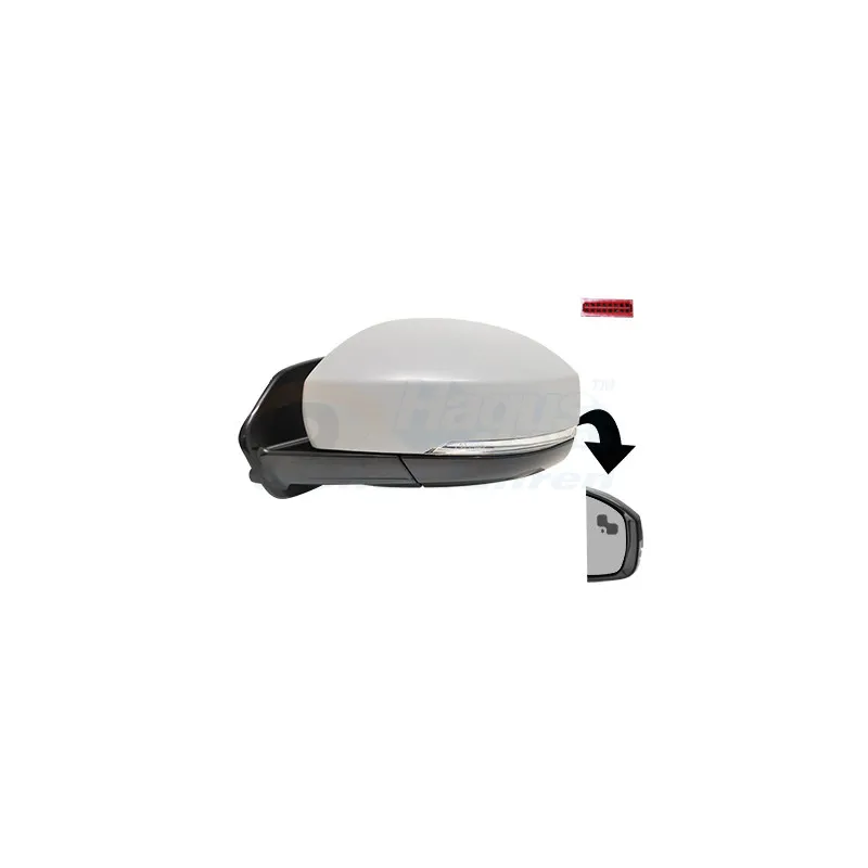 Rétroviseur extérieur VAN WEZEL 0258825