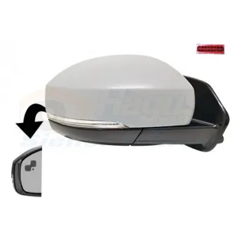Rétroviseur extérieur VAN WEZEL 0258826