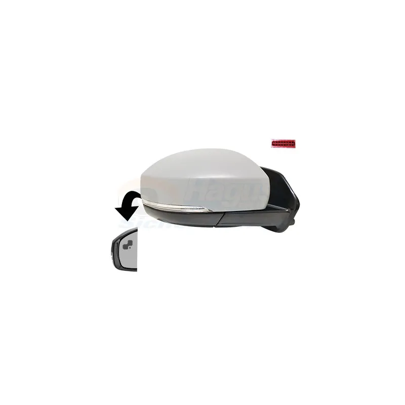 Rétroviseur extérieur VAN WEZEL 0258826