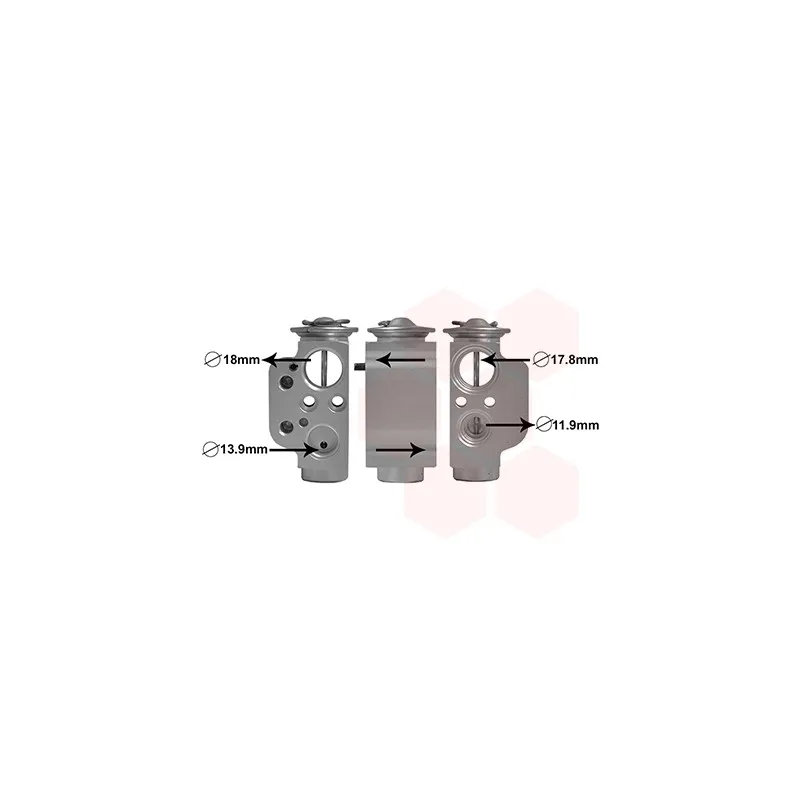 Détendeur, climatisation VAN WEZEL 03001373