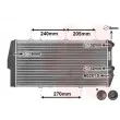 Radiateur, refroidissement du moteur VAN WEZEL 03002020 - Visuel 1