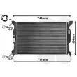 Radiateur, refroidissement du moteur VAN WEZEL 03002201 - Visuel 1