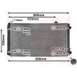 Radiateur, refroidissement du moteur VAN WEZEL 03002252 - Visuel 1