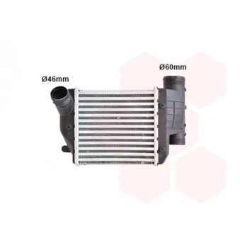Intercooler, échangeur VAN WEZEL 03004302