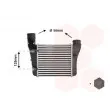Intercooler, échangeur VAN WEZEL 03004333 - Visuel 1