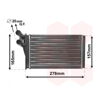 Système de chauffage VAN WEZEL 03006097