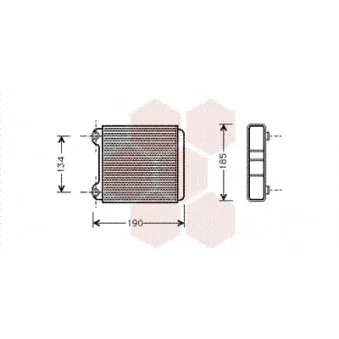 Système de chauffage VAN WEZEL 03006183