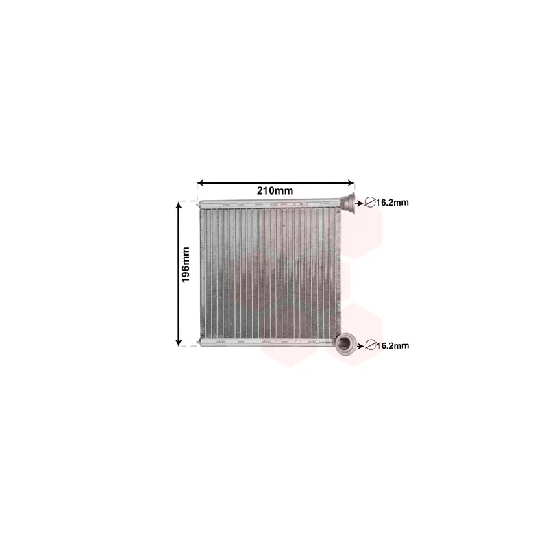 Système de chauffage VAN WEZEL 03006385