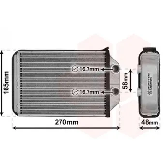 Système de chauffage VAN WEZEL 03006393