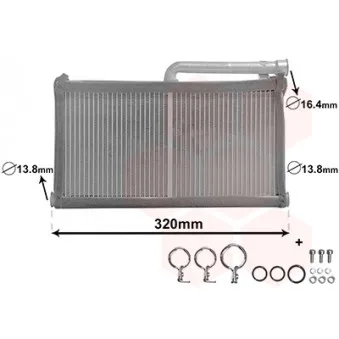 Système de chauffage VAN WEZEL 03006397