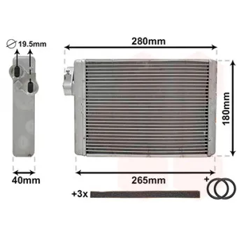 Système de chauffage VAN WEZEL 03006408