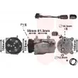 Compresseur, climatisation VAN WEZEL 0300K003 - Visuel 1