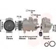 Compresseur, climatisation VAN WEZEL 0300K270 - Visuel 1