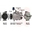 Compresseur, climatisation VAN WEZEL 0300K279 - Visuel 1
