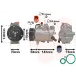 Compresseur, climatisation VAN WEZEL 0300K402 - Visuel 1