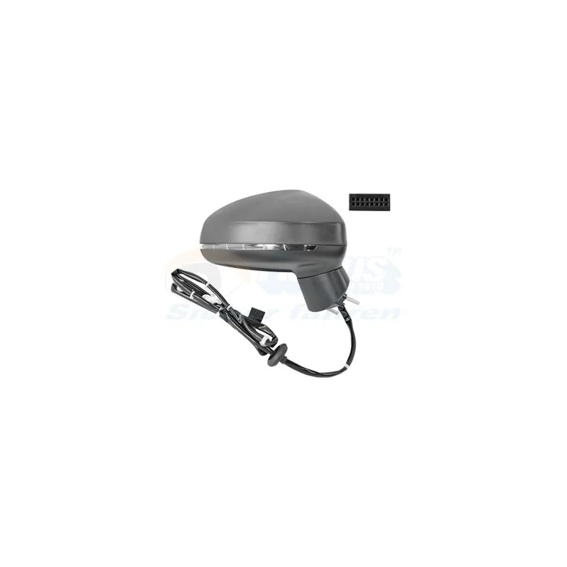 Rétroviseur extérieur VAN WEZEL 0304806