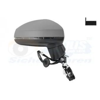 Rétroviseur extérieur VAN WEZEL 0304828