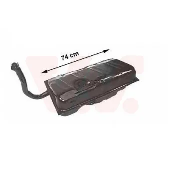 Réservoir de carburant VAN WEZEL 0305081