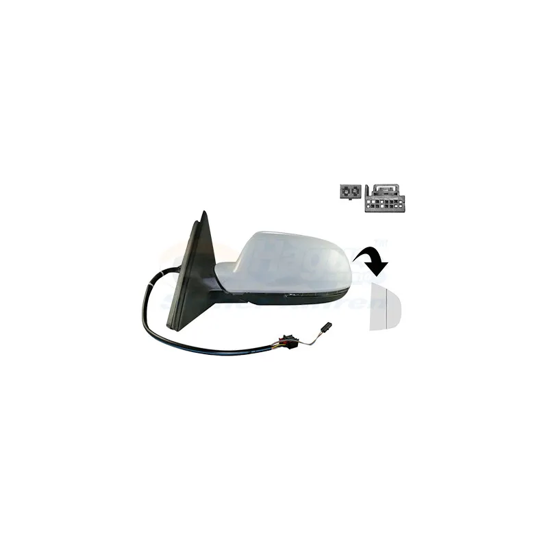 Rétroviseur extérieur VAN WEZEL 0307807