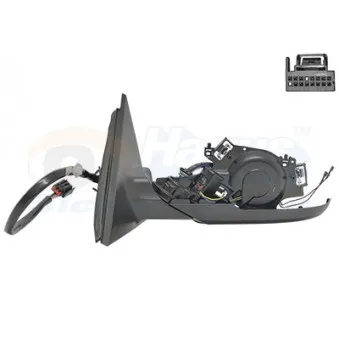 Rétroviseur extérieur VAN WEZEL 0307859