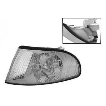 Feu clignotant avant gauche VAN WEZEL 0323901