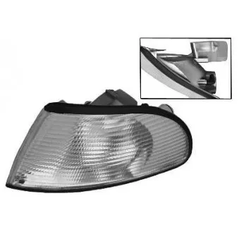 Feu clignotant avant gauche VAN WEZEL 0323911