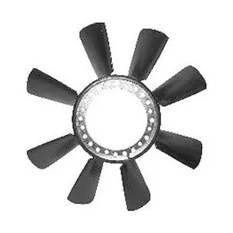 Roue du souffleur, refroidissementdu moteur VAN WEZEL 0325742