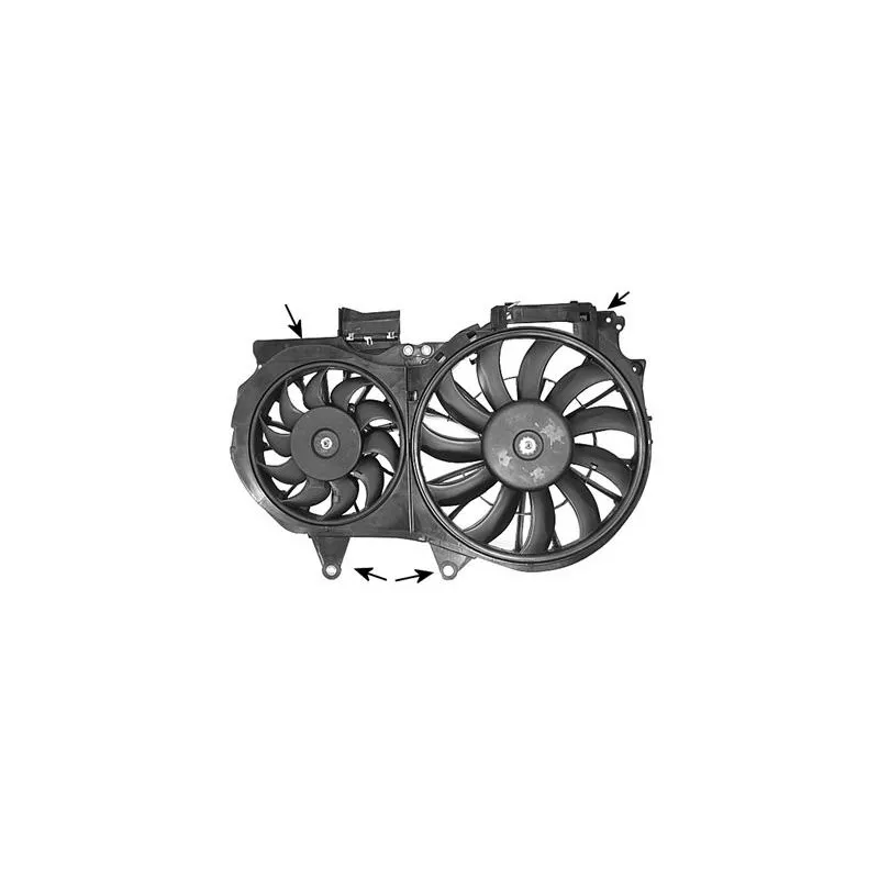 Ventilateur, refroidissement du moteur VAN WEZEL 0325750