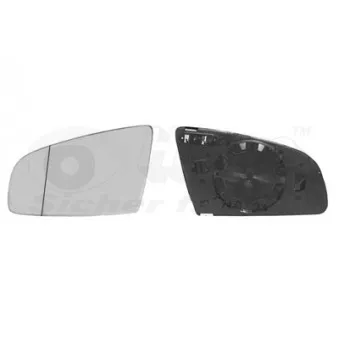 Verre de rétroviseur, rétroviseur extérieur VAN WEZEL 0325837