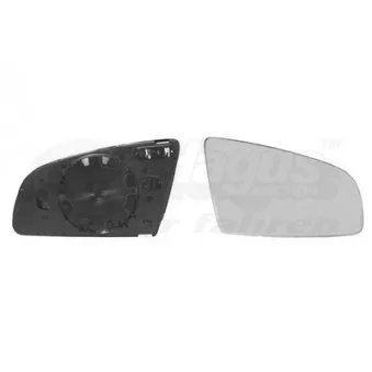 Verre de rétroviseur, rétroviseur extérieur VAN WEZEL 0325838
