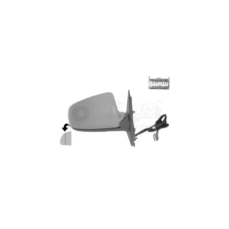 Rétroviseur extérieur VAN WEZEL 0326808