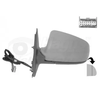 Rétroviseur extérieur VAN WEZEL 0326817