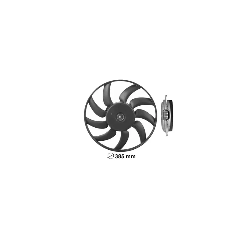 Ventilateur, refroidissement du moteur VAN WEZEL 0327746