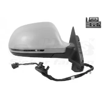 Rétroviseur extérieur VAN WEZEL 0327808