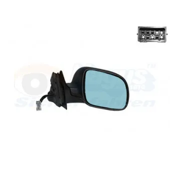 Rétroviseur extérieur VAN WEZEL 0330808