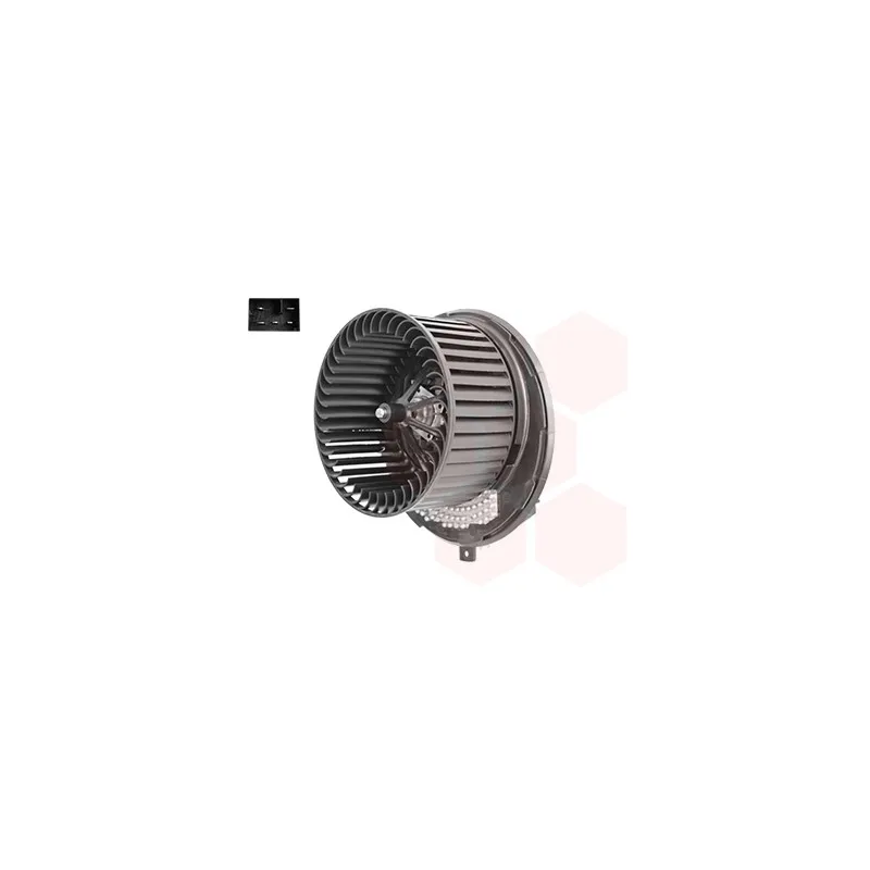 Pulseur d'air habitacle VAN WEZEL 0332774