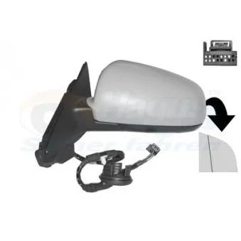 Rétroviseur extérieur VAN WEZEL 0333807
