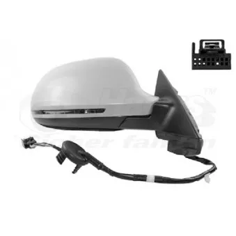 Rétroviseur extérieur VAN WEZEL 0334816