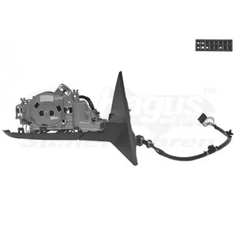 Rétroviseur extérieur VAN WEZEL 0334858U