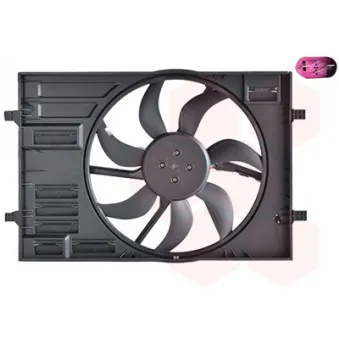 Ventilateur, refroidissement du moteur VAN WEZEL 0337747