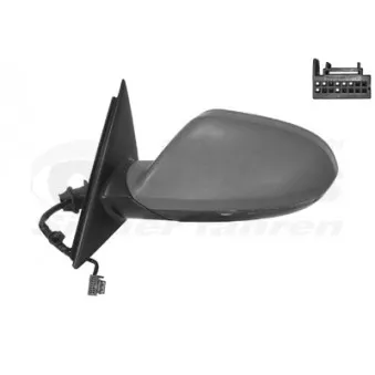 Rétroviseur extérieur VAN WEZEL 0342807