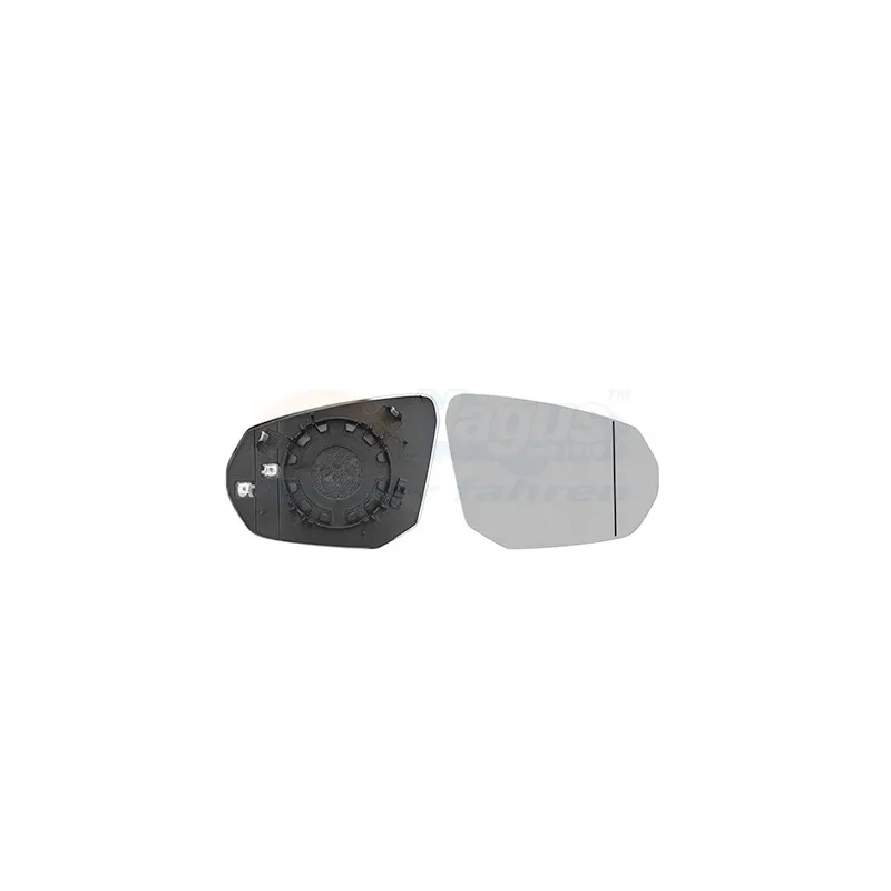 Verre de rétroviseur, rétroviseur extérieur VAN WEZEL 0374836