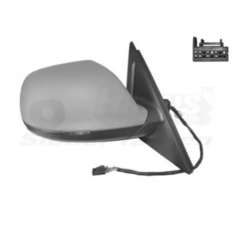 Rétroviseur extérieur VAN WEZEL 0380808