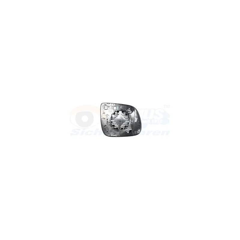 Verre de rétroviseur, rétroviseur extérieur VAN WEZEL 0380837