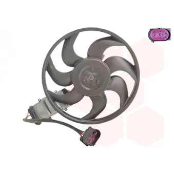 Ventilateur, refroidissement du moteur VAN WEZEL 0381746