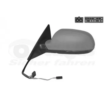 Rétroviseur extérieur VAN WEZEL 0383805
