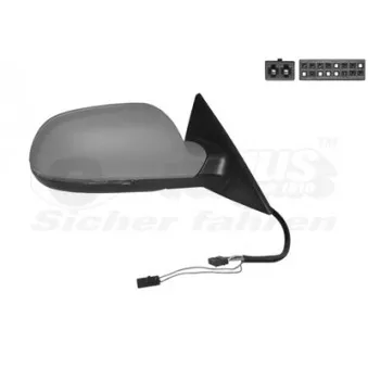 Rétroviseur extérieur VAN WEZEL 0384808